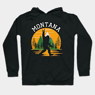 Montana Bigfoot Hoodie